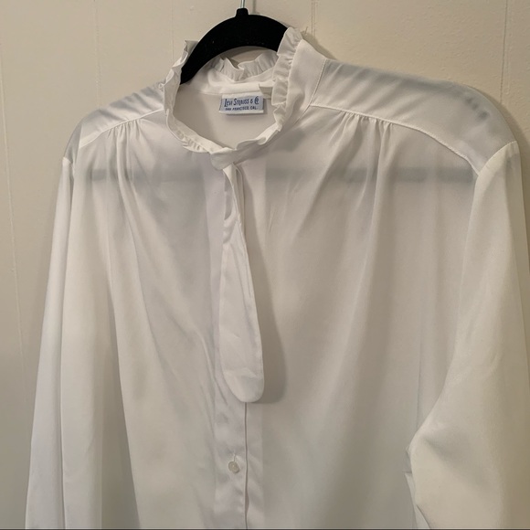 Vintage Women’s Levi Strauss Button Down Shirt 38 - Picture 3 of 7